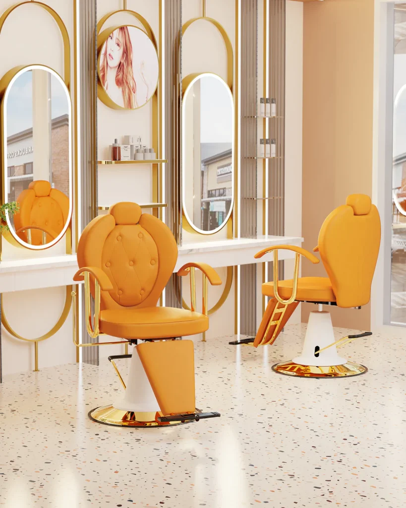 آنالیز رنگ برای یک سالن زیبایی